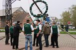 Maibaum in Bielen aufgestellt (Foto: privat)