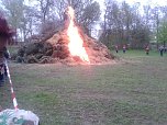 Walpurgisfeuer in Hoym (Foto: Peter Blei)