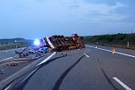 Unfall heute auf der A 38 (Foto: API) Unfall heute auf der A 38 (Foto: API)