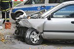 Crash auf der Magnet-Kreuzung (Foto: nnz)