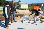 Grundstein gelegt (Foto: Bernd Peter)