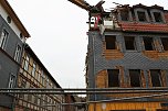Abriss einer Brandruine (Foto: nnz)