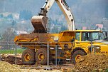 Erdarbeiten f&uuml;r neue Gro&szlig;b&auml;ckerei (Foto: Bernd Peter)