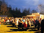 Osterfeuer in Nordhausen Nord (Foto: Karin Lehmann und Peter Blei)