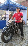 Attraktionen waren zahlreiche historische Motorr&auml;der (Foto: LPD)