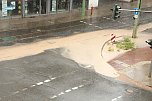 Starke Regenf&auml;lle in Nordhausen (Foto: Peter Blei)