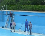 Arbeitseinsatz im Freibad (Foto: privat)