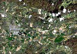 Echtfarbenbild Landsat (Foto: ) Echtfarbenbild Landsat (Foto: )