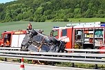Unfall auf der A 38 Richtung Göttingen (Foto: Bernd Peter) Unfall auf der A 38 Richtung Göttingen (Foto: Bernd Peter)