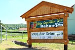 890 Jahre Rehungen: Die Er&ouml;ffnungsfeier (Foto: Bernd Peter)