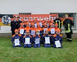 Gold f&uuml;r Jugendfeuerwehr (Foto: Pressestelle Landratsamt)