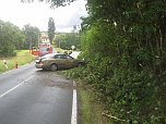Unfall zwischen Mackenrode und Limlingerode (Foto: Feuerwehr)