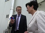 Christine Lieberknecht auf Tour bei Norsystec (Foto: nnz)