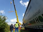 Bergung in der Auffahrt (Foto: nnz)