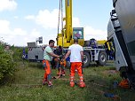 Bergung in der Auffahrt (Foto: nnz)