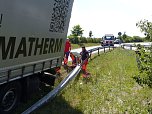 Bergung in der Auffahrt (Foto: nnz)