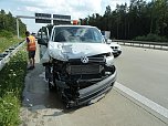 Unfall auf der Autobahn (Foto: API)