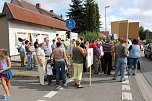 Demo &uuml;ber Bundesstra&szlig;e 4 in Greu&szlig;en gezogen (Foto: Karl-Heinz Herrmann)