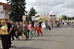 Demo &uuml;ber Bundesstra&szlig;e 4 in Greu&szlig;en gezogen (Foto: Karl-Heinz Herrmann)