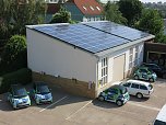 Photovoltaikanlage auf dem Dach (Foto: WBG)