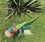 Einzug der Steinzeitmenschen (Foto: Karin Lehmann, Peter Blei)