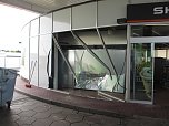 Tankstelle verwüstet (Foto: Polizei) Tankstelle verwüstet (Foto: Polizei)