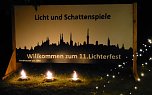 Lichterfest auf dem Petersberg (Foto: Karin Lehmann und Peter Blei)