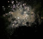 Lichterfest auf dem Petersberg (Foto: Karin Lehmann und Peter Blei)