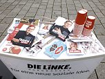 Wahlkampfendspurt bei den Linken (Foto: Karin Lehmann, Peter Blei)