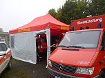 Katastrophenschutz &uuml;bte den Ernstfall (Foto: A. Liesegang)
