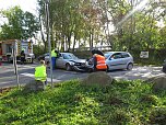 Unfall in Nordhausen (Foto: nnz)