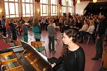 Besondere Atmosph&auml;re in der Aula des Herder-Gymnasiums (Foto: Jessica Pieper)
