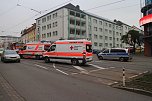 Unfall auf der Rautenstra&szlig;e (Foto: Angelo Glashagel)