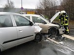 Unfall in der Löwentorstraße (Foto: Feuerwehr Bleicherode) Unfall in der Löwentorstraße (Foto: Feuerwehr Bleicherode)
