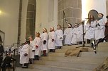 Im Nordhäuser Dom zeigte der ökumenische Kindergarten heute sein Krippenspiel (Foto: Angelo Glashagel) Im Nordhäuser Dom zeigte der ökumenische Kindergarten heute sein Krippenspiel (Foto: Angelo Glashagel)