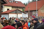 Protest gegen Probebohrungen (Foto: Helmut Michel)