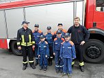 Besuch bei hauptamtlichen Rettern (Foto: Feuerwehr Bleicherode)