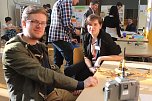 An der Hochschule Nordhausen präsentierten heute Schülerinnen und Schüler ihre Projekte für den 13. Regionalwettbewerb "Jugend forscht" (Foto: Angelo Glashagel) An der Hochschule Nordhausen präsentierten heute Schülerinnen und Schüler ihre Projekte für den 13. Regionalwettbewerb "Jugend forscht" (Foto: Angelo Glashagel)