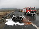 Auto ausgebrannt (Foto: Feuerwehr Bleicherode)