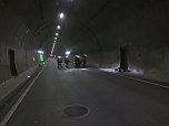 Gro&szlig;&uuml;bung im H&ouml;llbergtunnel (Foto: Feuerwehr Bleicherode)