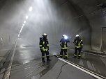Gro&szlig;&uuml;bung im H&ouml;llbergtunnel (Foto: Feuerwehr Bleicherode)