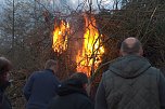 Osterfeuer in Nordhausen Nord (Foto: Peter Blei)