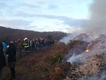 Osterfeuer in Neustadt (Foto: Angelo Glashagel)