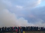 Osterfeuer in Neustadt (Foto: Angelo Glashagel)