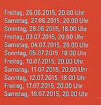 Probenstart bei Schlossfestspielen in Sondershausen (Foto: Karl-Heinz Herrmann) Probenstart bei Schlossfestspielen in Sondershausen (Foto: Karl-Heinz Herrmann)