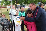 Sport frei! Die Nordthüringer Lebenshilfe feierte heute wieder ihr jährliches Sportfest in Nordhausen (Foto: Angelo Glashagel) Sport frei! Die Nordthüringer Lebenshilfe feierte heute wieder ihr jährliches Sportfest in Nordhausen (Foto: Angelo Glashagel)