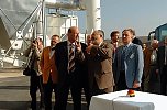 Joachim Claus und Volker Sklenar bei der Einweihung (Foto: Wiethoff)