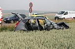 Unfall auf der B4 (Foto: privat)