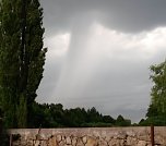 Windhose bei Mackenrode (Foto: Christin Gieseler ) Windhose bei Mackenrode (Foto: Christin Gieseler )