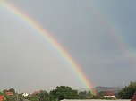Regenbogen über dem Südharz (Foto: Dirk Schwarze, Werther) Regenbogen über dem Südharz (Foto: Dirk Schwarze, Werther)